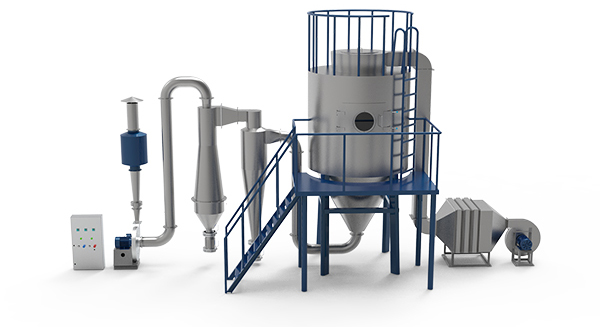 離心噴霧干燥機工作原理